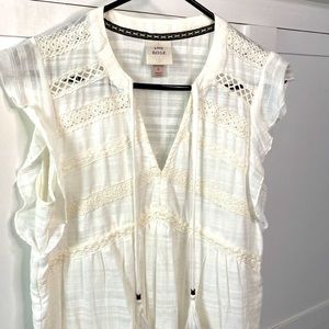 Knox and Rose Boho dress white